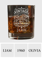 Birthday Gift - Personalized Birthday Whiskey Glass