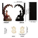 Any Photo With Initial Lamp - Personalized Self Love Bookshelf Lamp