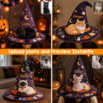 Little Magic - Personalized Witch Quilt Witch Hat