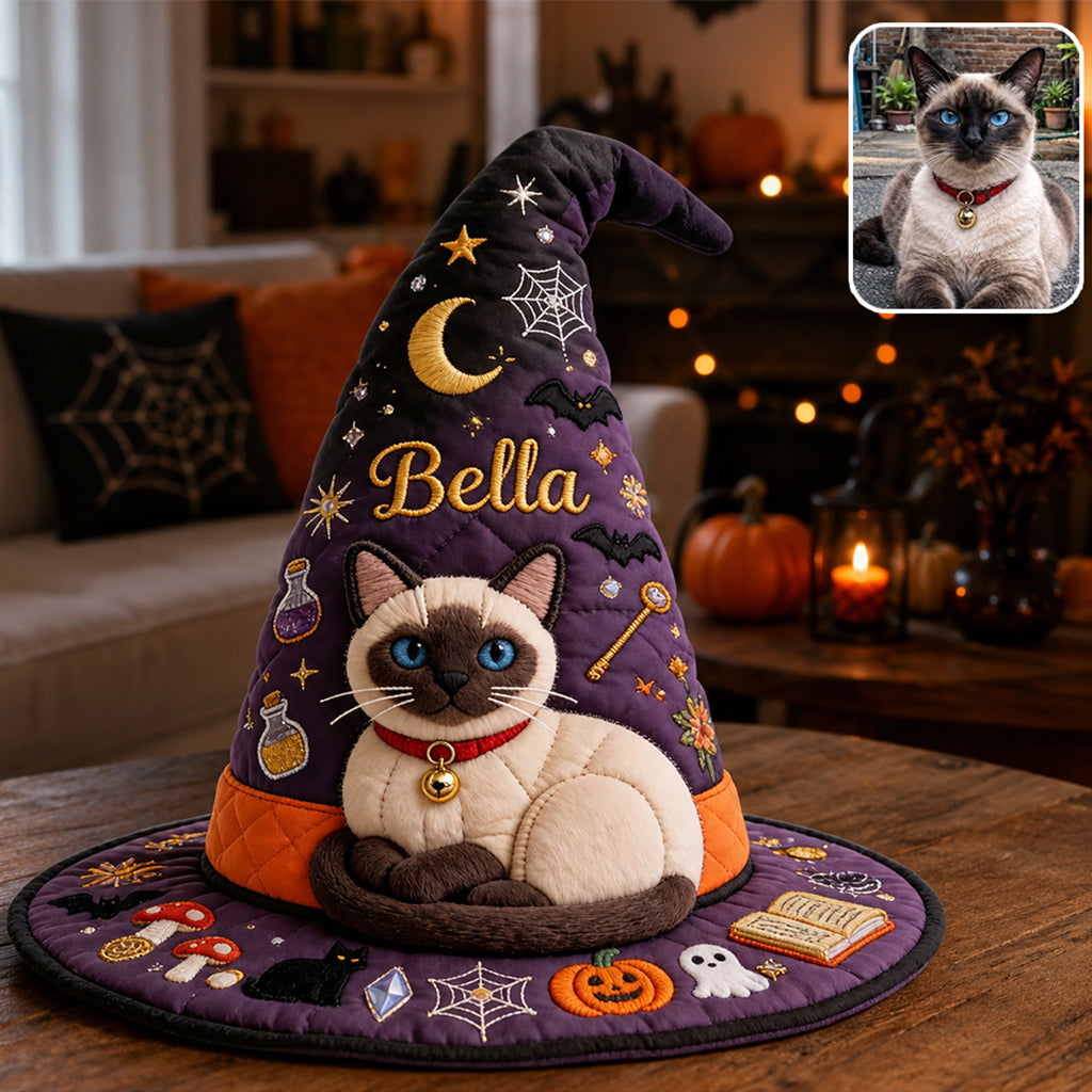 Little Magic - Personalized Witch Quilt Witch Hat