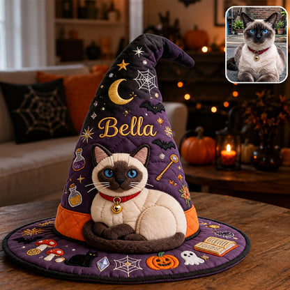 Little Magic - Personalized Witch Quilt Witch Hat