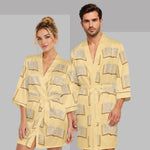 Just A Girl Who Loves Reading Books - Personalized Book Satin Robe