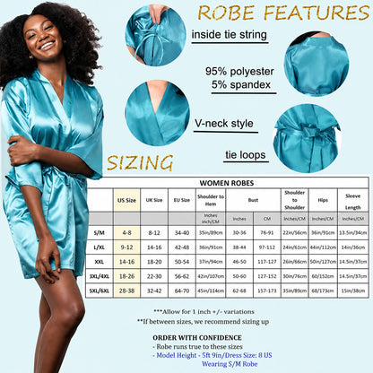 Just A Girl Who Loves Reading Books - Personalized Book Satin Robe