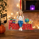 Teacher Life - Personalized Teacher Premium 3D Ornament