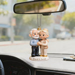 Merry Christmas - Personalized Couple Premium 3D Ornament
