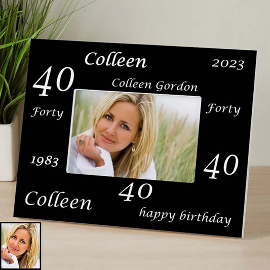 Happy Birthday - Personalized Birthday Custom Shaped Acrylic Plaque