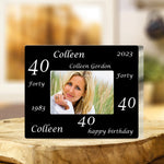 Happy Birthday - Personalized Birthday Custom Shaped Acrylic Plaque