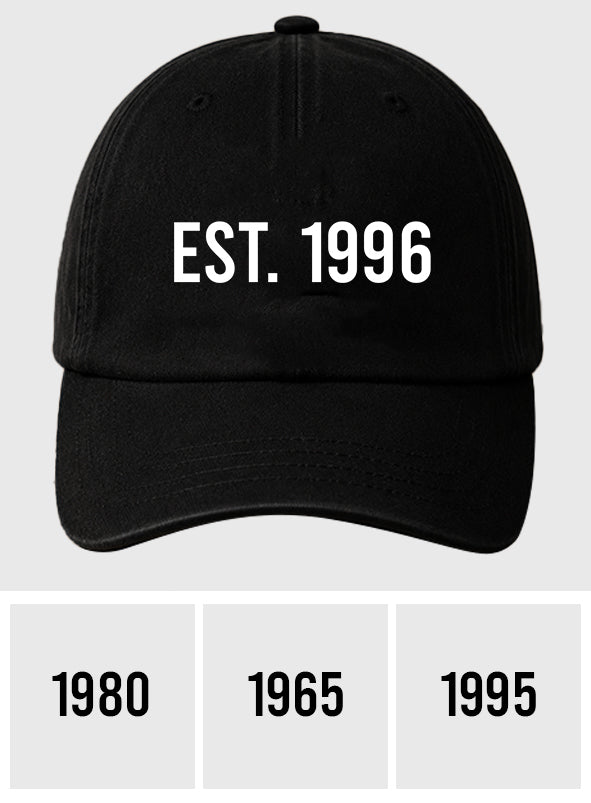 Birthday Gift - Personalized Birthday Embroidered Classic Cap
