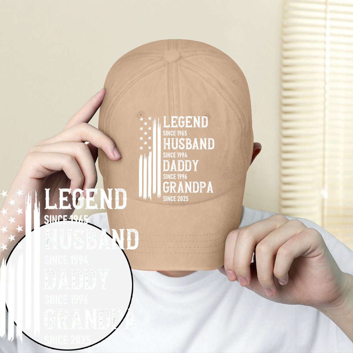 Birthday Gift - Personalized Birthday Embroidered Classic Cap