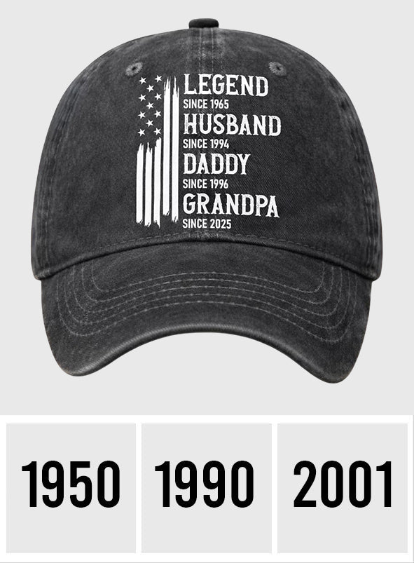 Birthday Gift - Personalized Birthday Embroidered Classic Cap