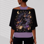 Magic Witch - Personalized Witch Off-Shoulder Top Set