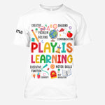 Back To School - Personalized Teacher All Over Shirt