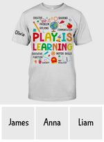 Back To School - Personalized Teacher All Over Shirt
