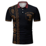 Black Dad Pride - Personalized Father Polo Shirt