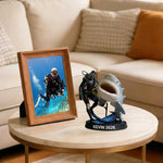 Any Photo Amazing Dive - Personalized Scuba Diving Premium 3D Figurine