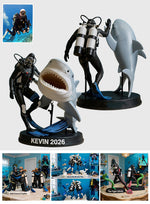 Any Photo Amazing Dive - Personalized Scuba Diving Premium 3D Figurine