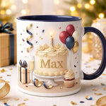 Happy Birthday - Personalized Birthday Accent Mug