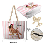 Summer Escape Collection - Personalized Sea Lover Beach Bag