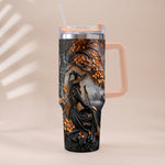 It's Time - Personalized Witch Tumbler With Plush Charm