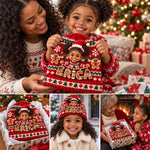 Holding Name Letter Gift For Kids - Personalized Kid Beanie Hat