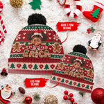 Holding Name Letter Gift For Kids - Personalized Kid Beanie Hat