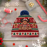 Holding Name Letter Gift For Kids - Personalized Kid Beanie Hat