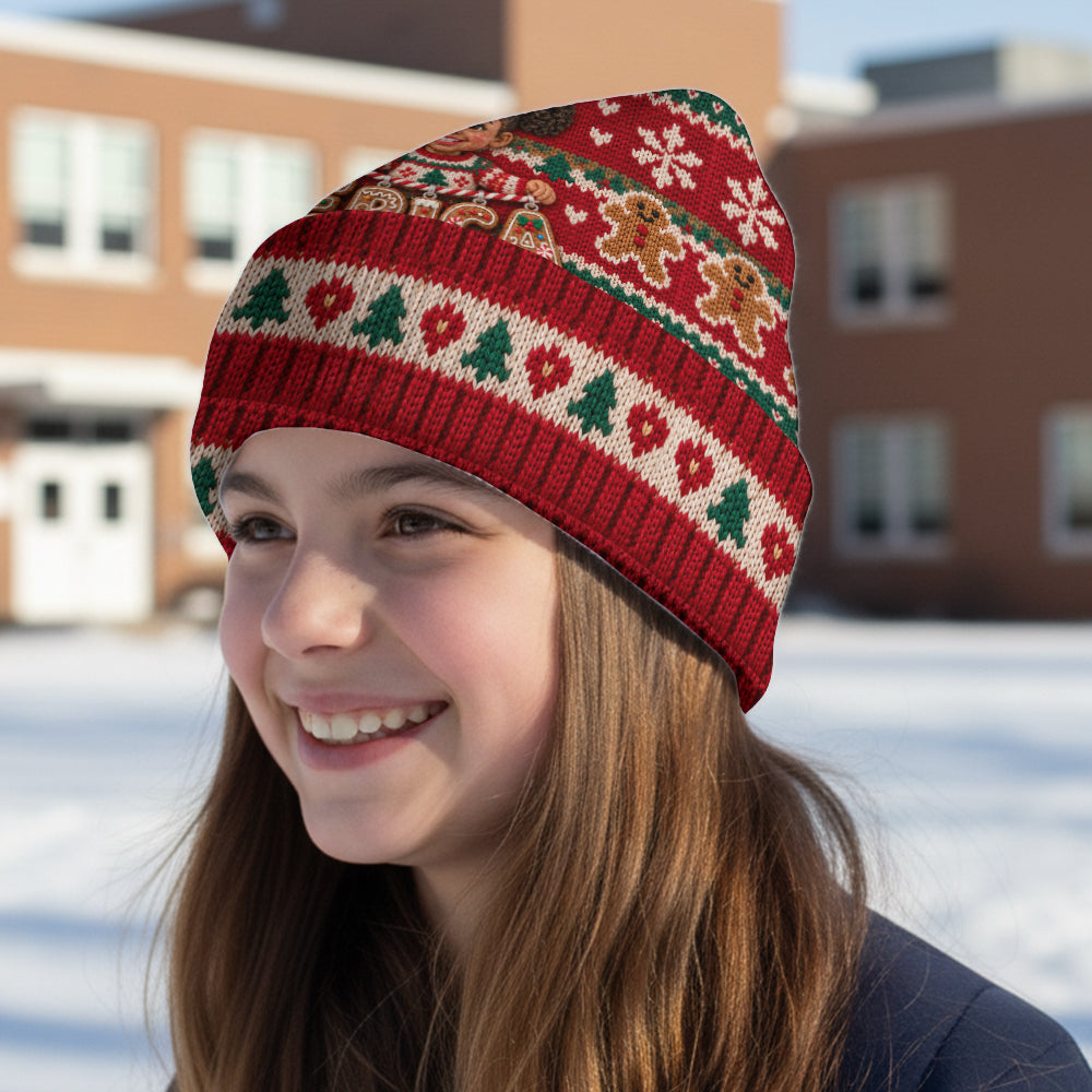 Holding Name Letter Gift For Kids - Personalized Kid Beanie Hat