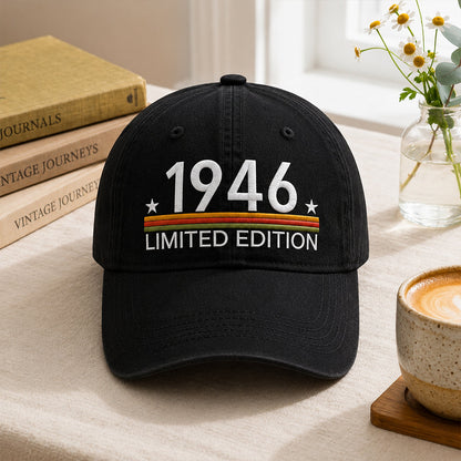 Birthday Gift - Personalized Birthday Embroidered Classic Cap