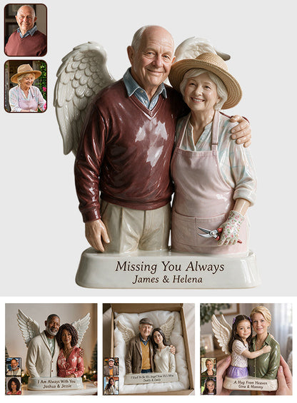 My Guardian Angel - Personalized Memorial 3D Plaque