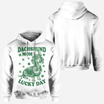Funny St. Patrick Dog Mom - Personalized Dog All Over Shirt