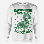 Funny St. Patrick Dog Mom - Personalized Dog All Over Shirt