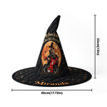 My Broom Broke - Personalized Biker Quilt Witch Hat