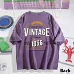 Birthday Gift - Personalized Birthday Washed T-Shirt
