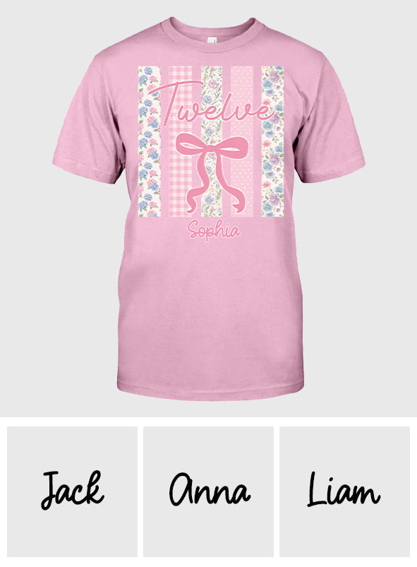 Birthday Gift Idea - Personalized Birthday T-shirt And Hoodie