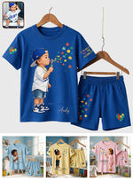 Embrace Differences - Personalized Autism Awareness Kid T-shirt & Shorts