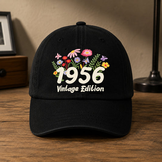 Birthday Gift - Personalized Birthday Embroidered Classic Cap