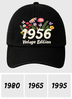 Birthday Gift - Personalized Birthday Embroidered Classic Cap