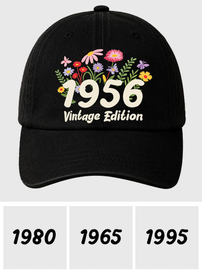 Birthday Gift - Personalized Birthday Embroidered Classic Cap