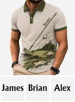 Love Golf - Personalized Golf Polo Shirt