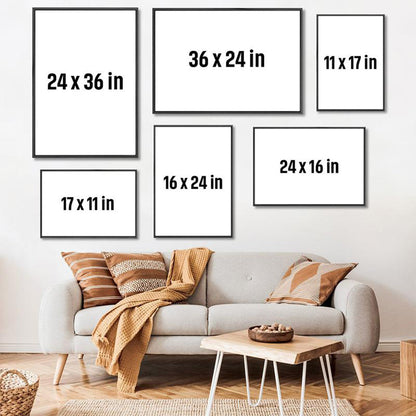 Mom Nana Gift Custom From Photo - Personalized Grandma Canvas And Poster