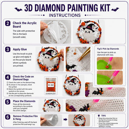I'm Always With You - Personalized Memorial Diamond Painting Ornament Kit