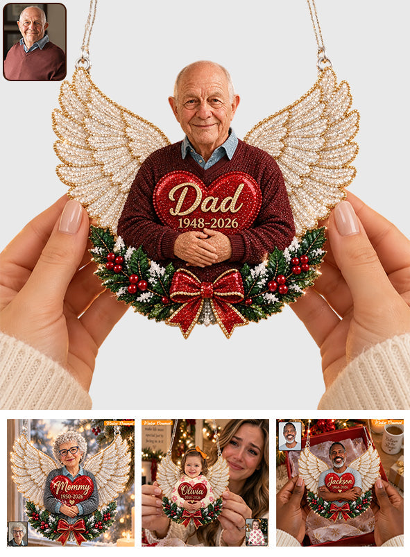I'm Always With You - Personalized Memorial Diamond Painting Ornament Kit