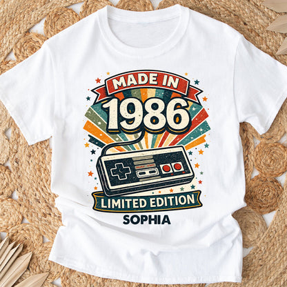 Birthday Gift - Personalized Birthday T-shirt And Hoodie