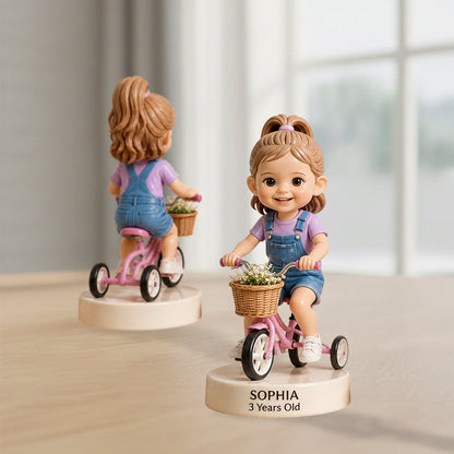 Watching You Grow Memory Set, Parents Gift - Personalized Kid Premium 3D Figurine