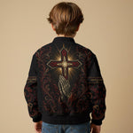 Walk By Faith - Personalized Christian Varsity Jacket