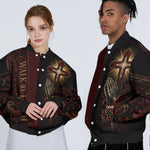 Walk By Faith - Personalized Christian Varsity Jacket