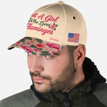 Just A Girl Who Loves Flamingos - Personalized Flamingo Classic Cap