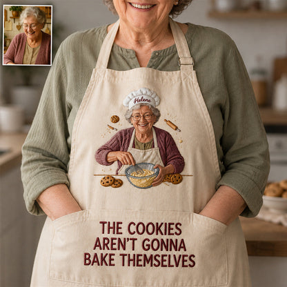Shut The Fucupcakes - Personalized Baking Apron With Pockets
