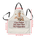 Shut The Fucupcakes - Personalized Baking Apron With Pockets