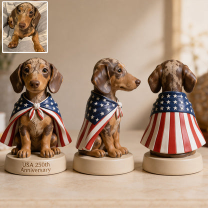 250th Anniversary - Personalized Dog Premium 3D Figurine